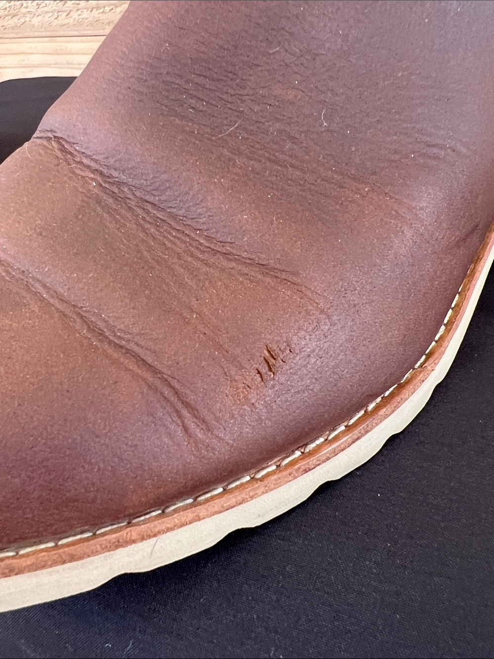 Reef Women's Brown Leather Chelsea Ankle Boots - Picture 4 of 10